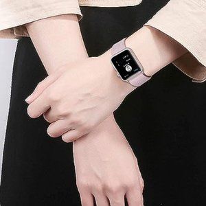 Sport Loop Band Compatible with Apple Watch Bands 38/40, 42/44mm - NEW Rose Pink